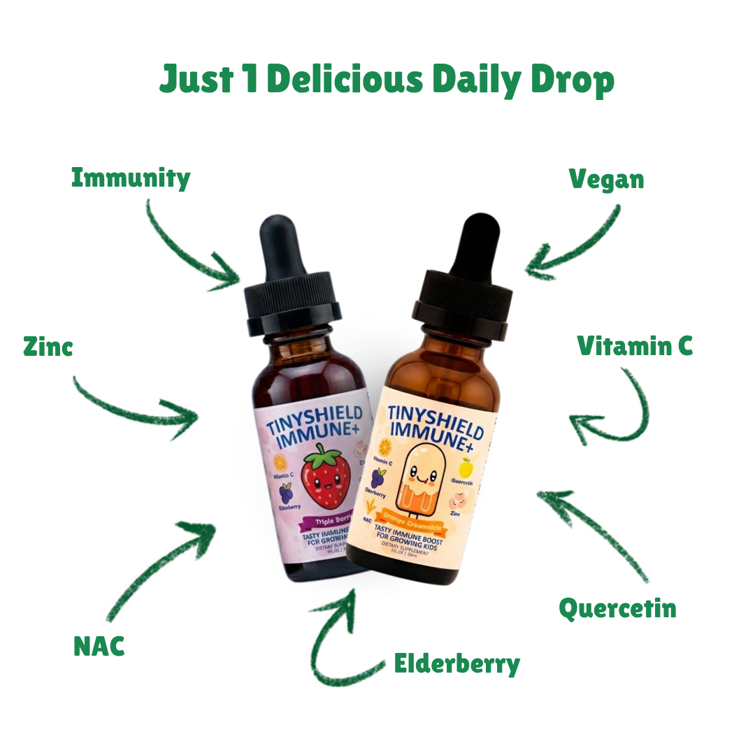 Just 1 Delicious Daily Drop — NAC, Zinc, Vitamin C, Quercetin, Elderberry